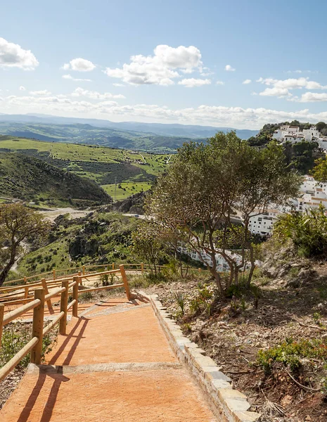Casares Bergen Andalusië — Stockfoto
