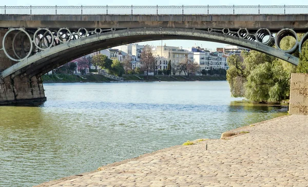 Γέφυρα Του Triana Σεβίλλη — Φωτογραφία Αρχείου