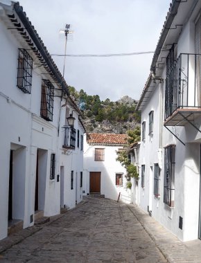 Sierra de Grazalema İspanya köyde