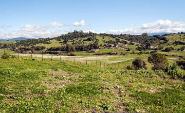 Casares Andalusia içinde dağlarında