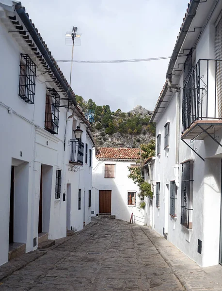 Village Dans Sierra Grazalema Espagne — Photo