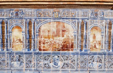 Seville İspanya'nın Plaza