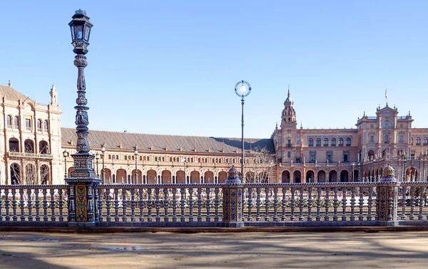 Plaza Van Spanje Sevilla — Stockfoto