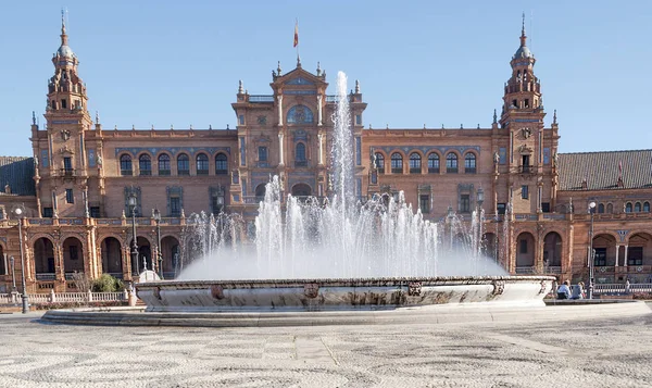 Plaza Van Spanje Sevilla — Stockfoto