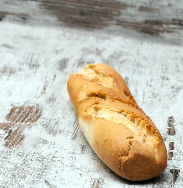 Brot Umgeben Von Rustikalem Hintergrund — Stockfoto