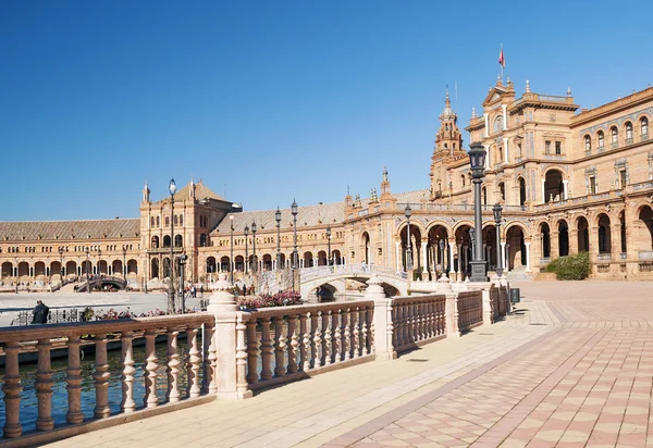 Plaza Van Spanje Sevilla — Stockfoto