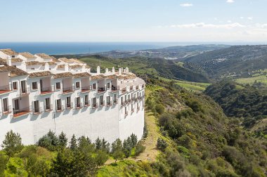 Casares Andalusia dağlarında
