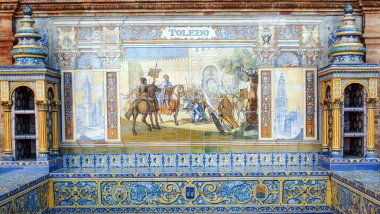 Seville İspanya'nın Plaza