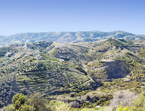 Bergen Van Frigiliana Andalusië — Stockfoto