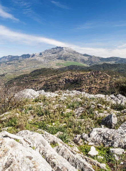 Montañas Frigiliana Andalucía — Foto de Stock