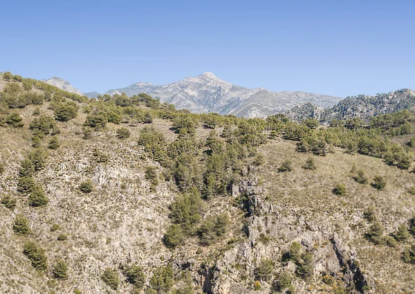 Montañas Frigiliana Andalucía — Foto de Stock