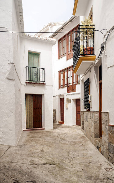 Street in spanish village
