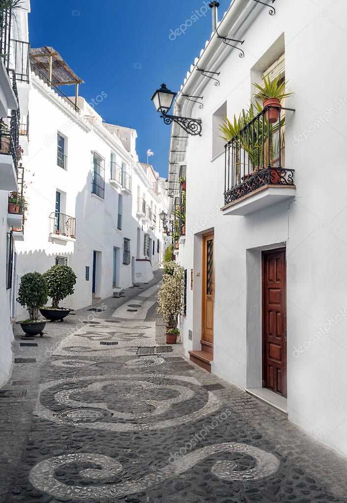 Street of Andalusian village