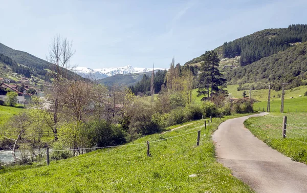 Hory Kopce Asturias Španělsko — Stock fotografie