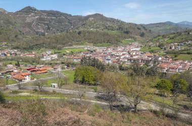 Asturias 'taki Cangas de Onis köyü