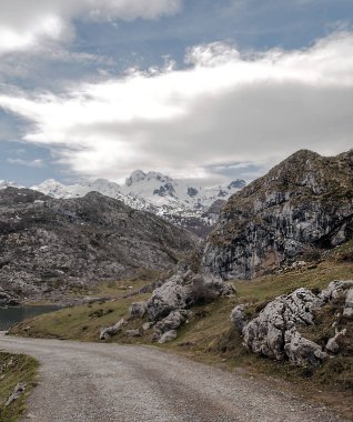 İspanya Asturias dağlarında