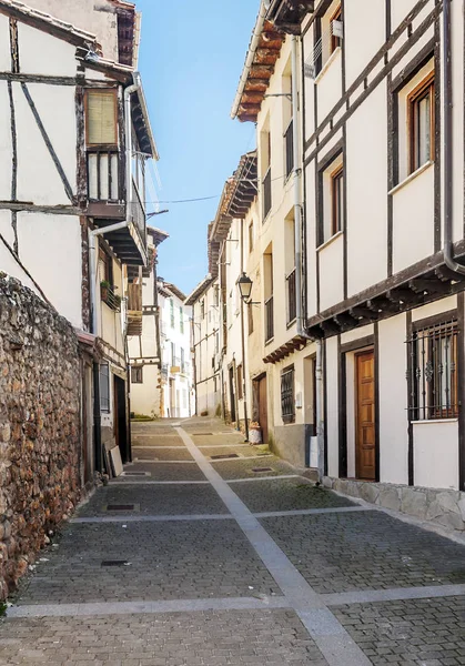 Village Covarrubias Dans Nord Espagne — Photo