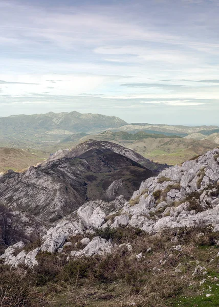 Górach Asturii Hiszpanii — Zdjęcie stockowe