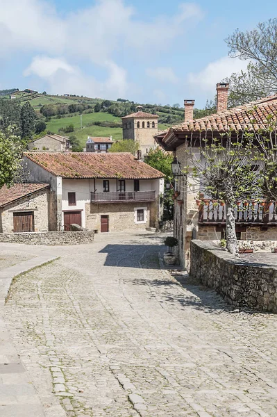 Село Santillana Дель Мар Півночі Іспанії — стокове фото