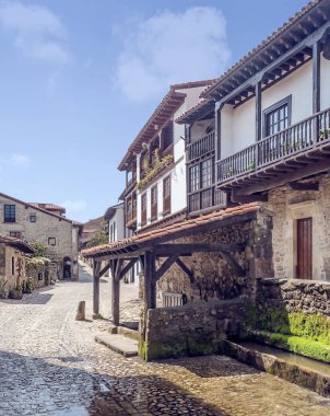 Köy Santillana del Mar Kuzey İspanya