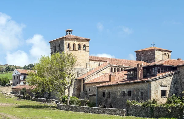 Falu Santillana Del Mar Észak Spanyolországban — Stock Fotó