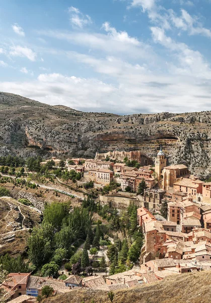 Pueblo Albarracin Norte España — Foto de Stock