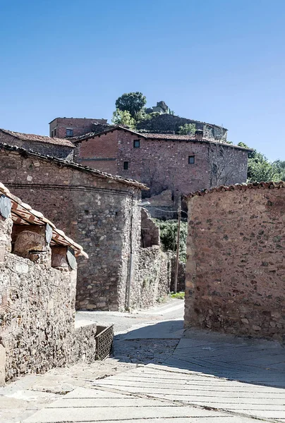 Byn Viella Pyrenéerna Spanien — Stockfoto