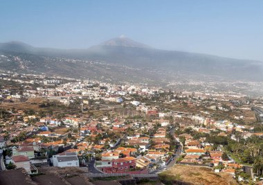 Teide La Orotava Vadisi görünümünü