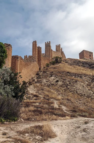 Wioska Albarracin Północy Hiszpanii — Zdjęcie stockowe