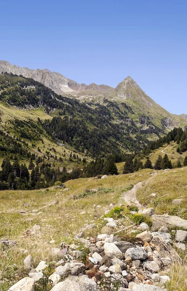 Montañas Valle Benasque Los Pirineos — Foto de Stock