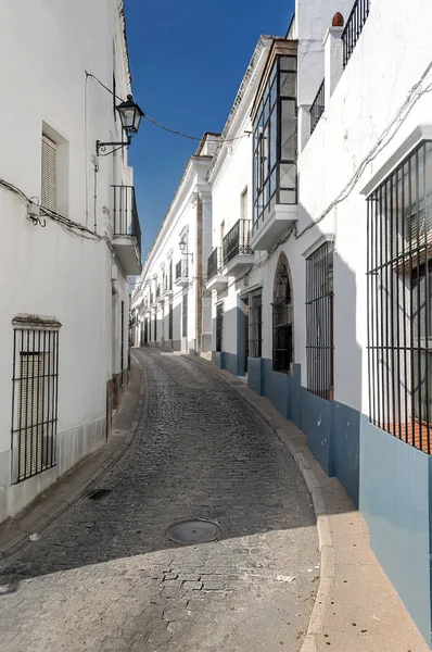 Χωριό Jerez Los Caballeros Στην Ισπανία — Φωτογραφία Αρχείου