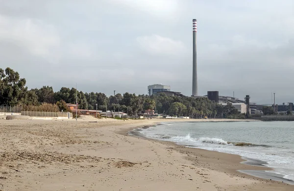 Industrieanlagen Der Bucht Von Algeciras — Stockfoto