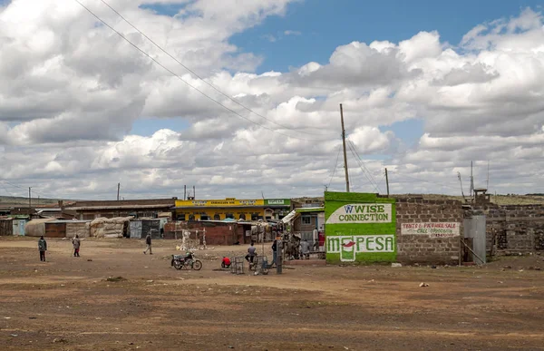 Mzumbe, Tanzanya - Mayıs, 2014: Sokak pazar Tanzanya küçük bir köyde.