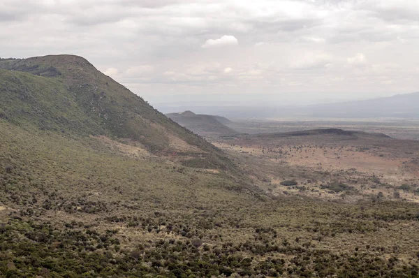 Kenya Bergen Molnig Dag — Stockfoto