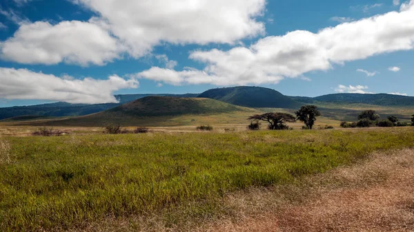 Bergen Tanzania Ngorogoro Vallei — Stockfoto