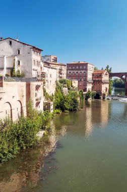 Güneşli bir günde Fransa'da Albi