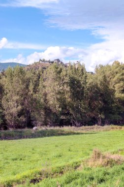 Catalonia alanları Pyrenees dağlarda