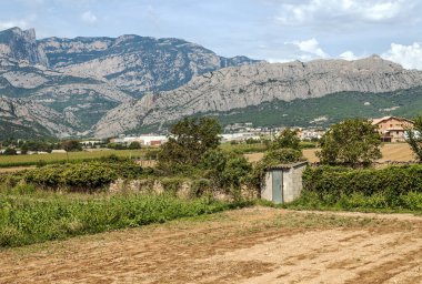 Catalonia içinde belgili tanımlık geçmiş Pirene Dağları ile alanları.