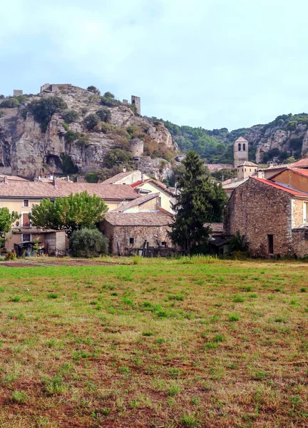 Rural Village Alps France Sunny Day — Stock Photo, Image