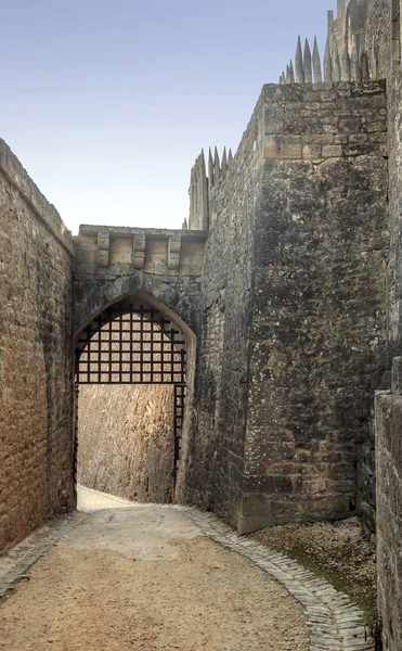 Pueblo Medieval Aquitania Con Sus Casas Piedra Sur Francia Día — Foto de Stock