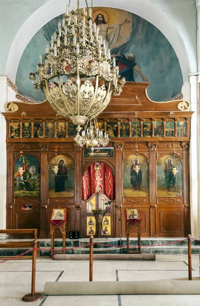 Madaba Jordan February 2015 Indoor Church Saint George Madaba Jordan — Stock Photo, Image