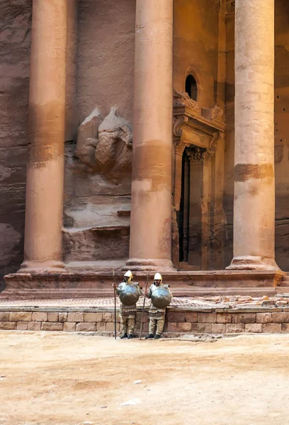 Petra Ürdün Şubat 2015 Petra Ürdün Turist Petra Jordan Kimin — Stok fotoğraf