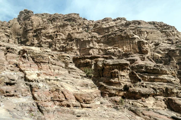 Ruinas Antigua Ciudad Petra Jordania Petra Importante Sitio Arqueológico Jordania — Foto de Stock