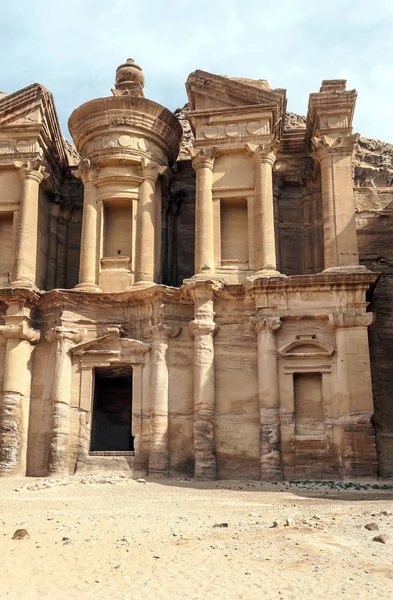 Ruinas Antigua Ciudad Petra Jordania Petra Importante Sitio Arqueológico Jordania — Foto de Stock