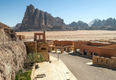 Ürdün 'de WADI RUM Çölü