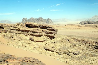 Ürdün 'de WADI RUM Çölü