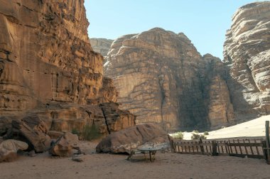 Ürdün 'de WADI RUM Çölü