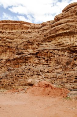 Ürdün 'de WADI RUM Çölü