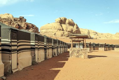 Ürdün 'de WADI RUM Çölü