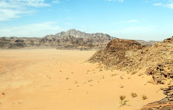 Pustynia Wadi Rum Jordanii — Zdjęcie stockowe